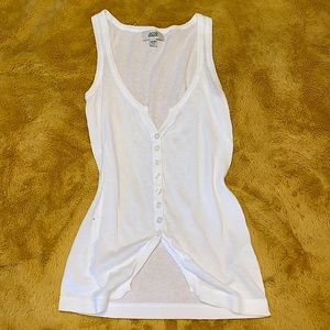 RARE BUTTON DOWN TANK BY JACOB